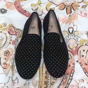 Studded loafers